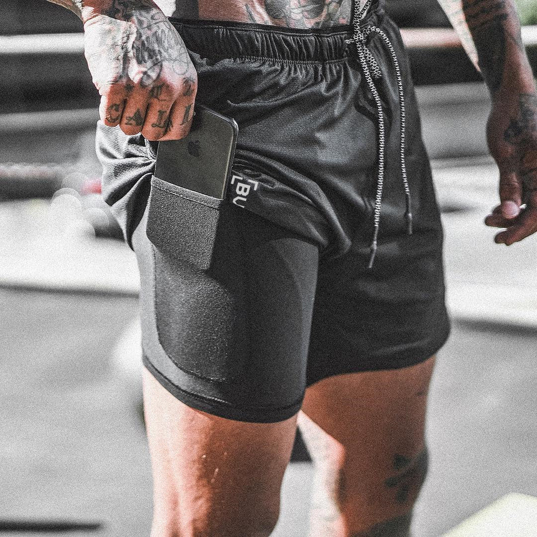 Compression Shorts with Pockets