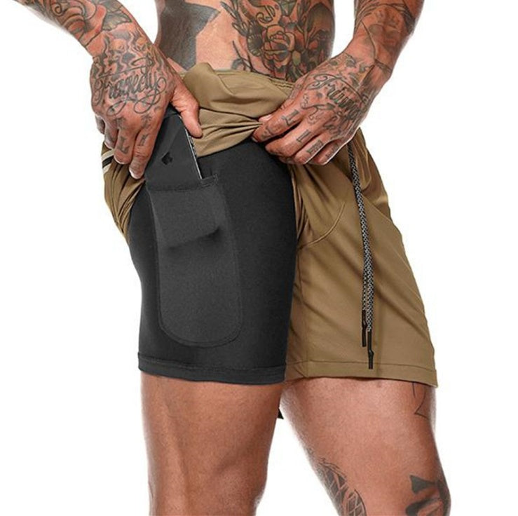 Compression Shorts with Pockets