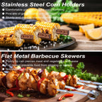 POLIGO 29 PCS BBQ Grilling Tools With Accessories and Case