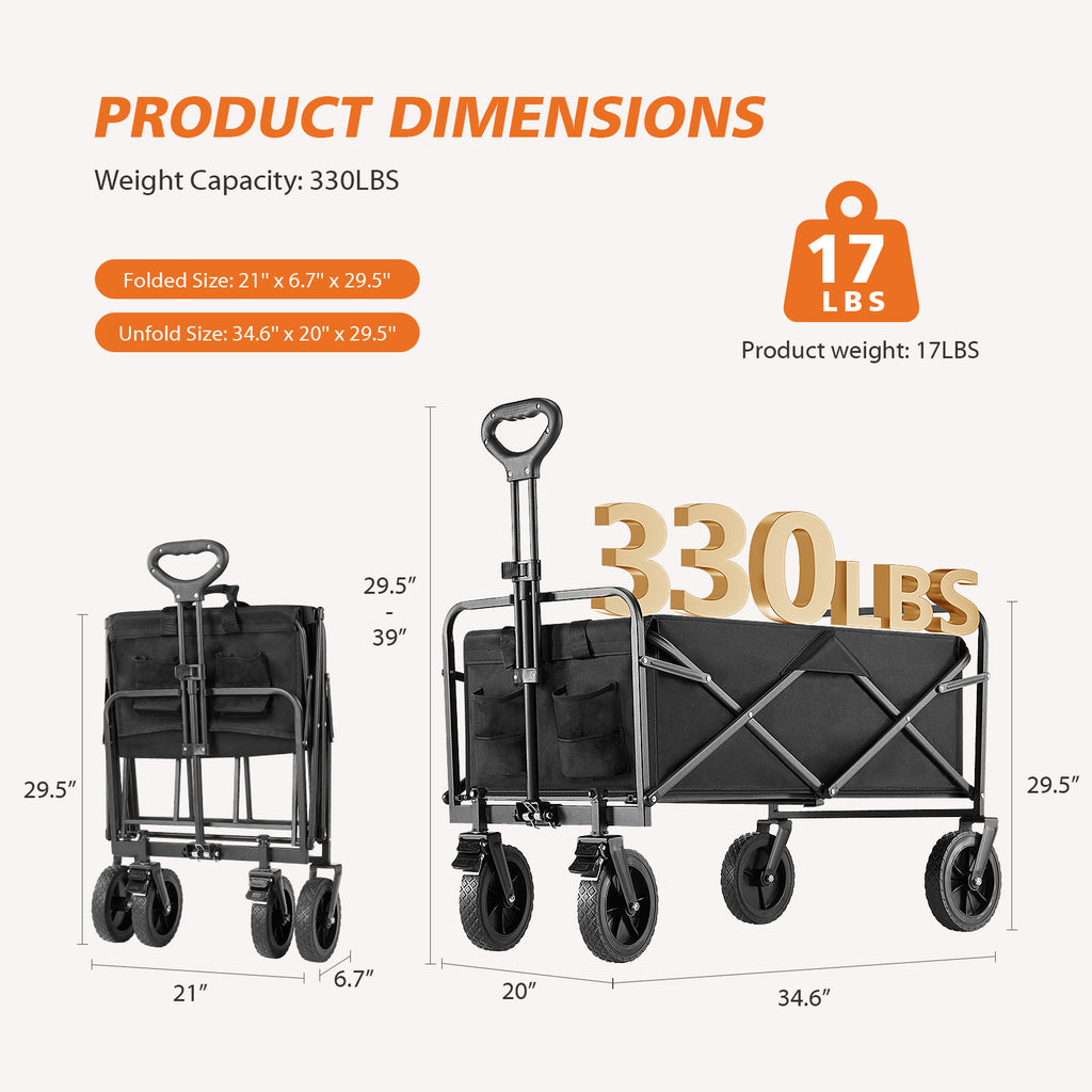 Foldable Carriage For Camping