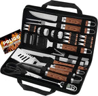 POLIGO 29 PCS BBQ Grilling Tools With Accessories and Case