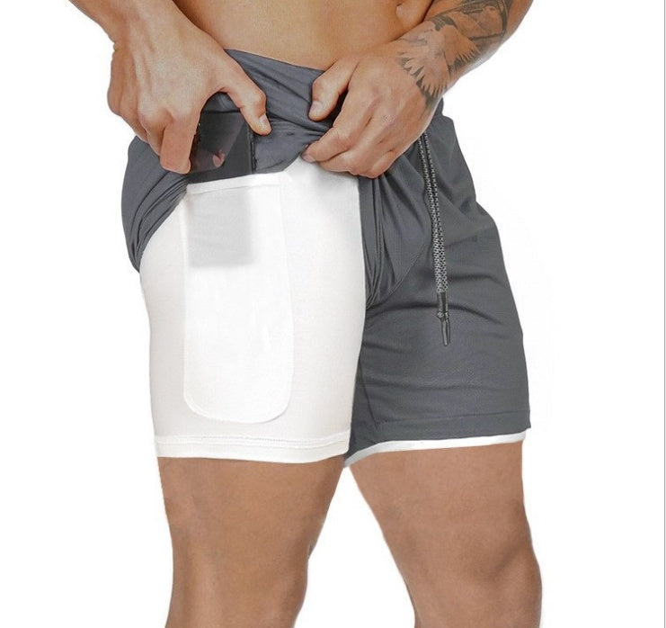 Compression Shorts with Pockets