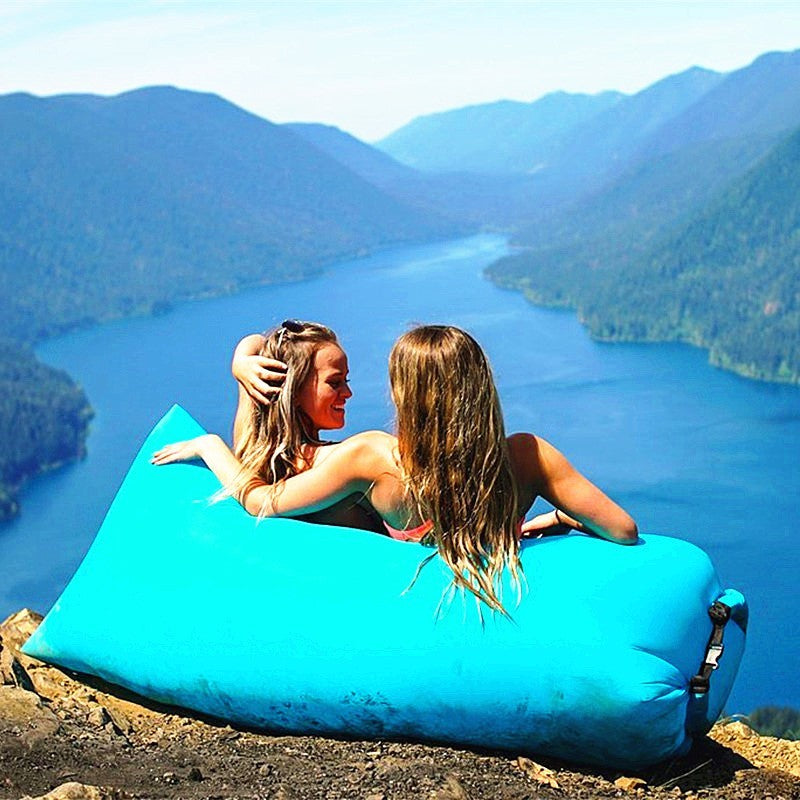 Outdoor Air Sofa - Fast Inflatable - Lazy Air Sofa -