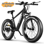Professional Electric Bike For Adults, 26 X 4.0 Inches Fat Tire Electric Mountain Bicycle, 1000W Motor 48V 15Ah Ebike For Trail Riding, Excursion And Commuting