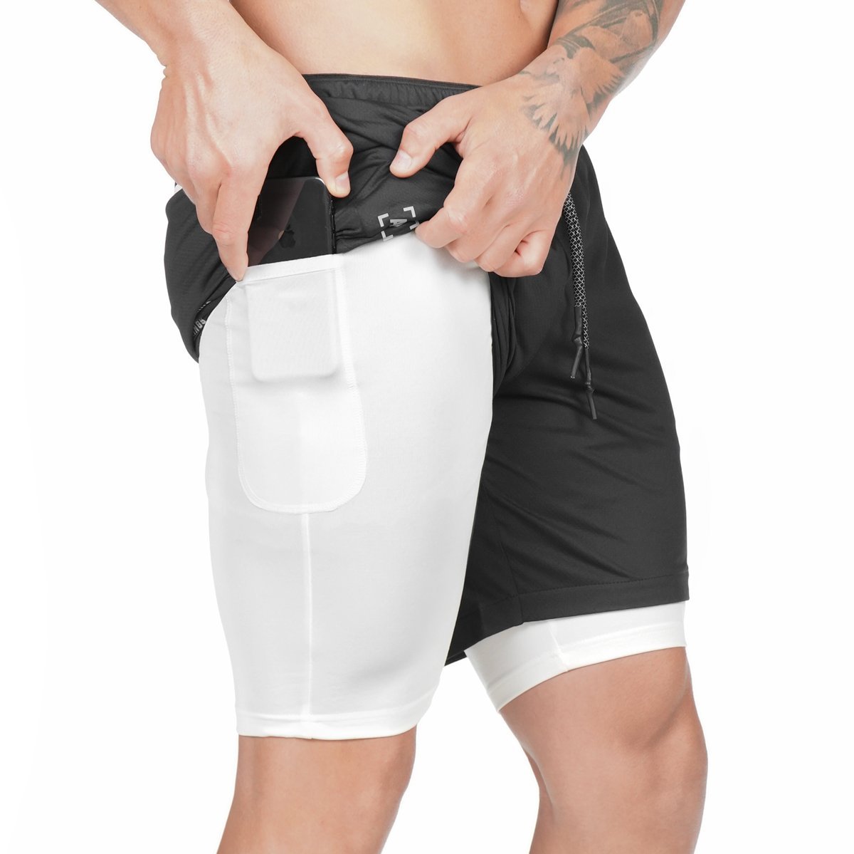 Compression Shorts with Pockets