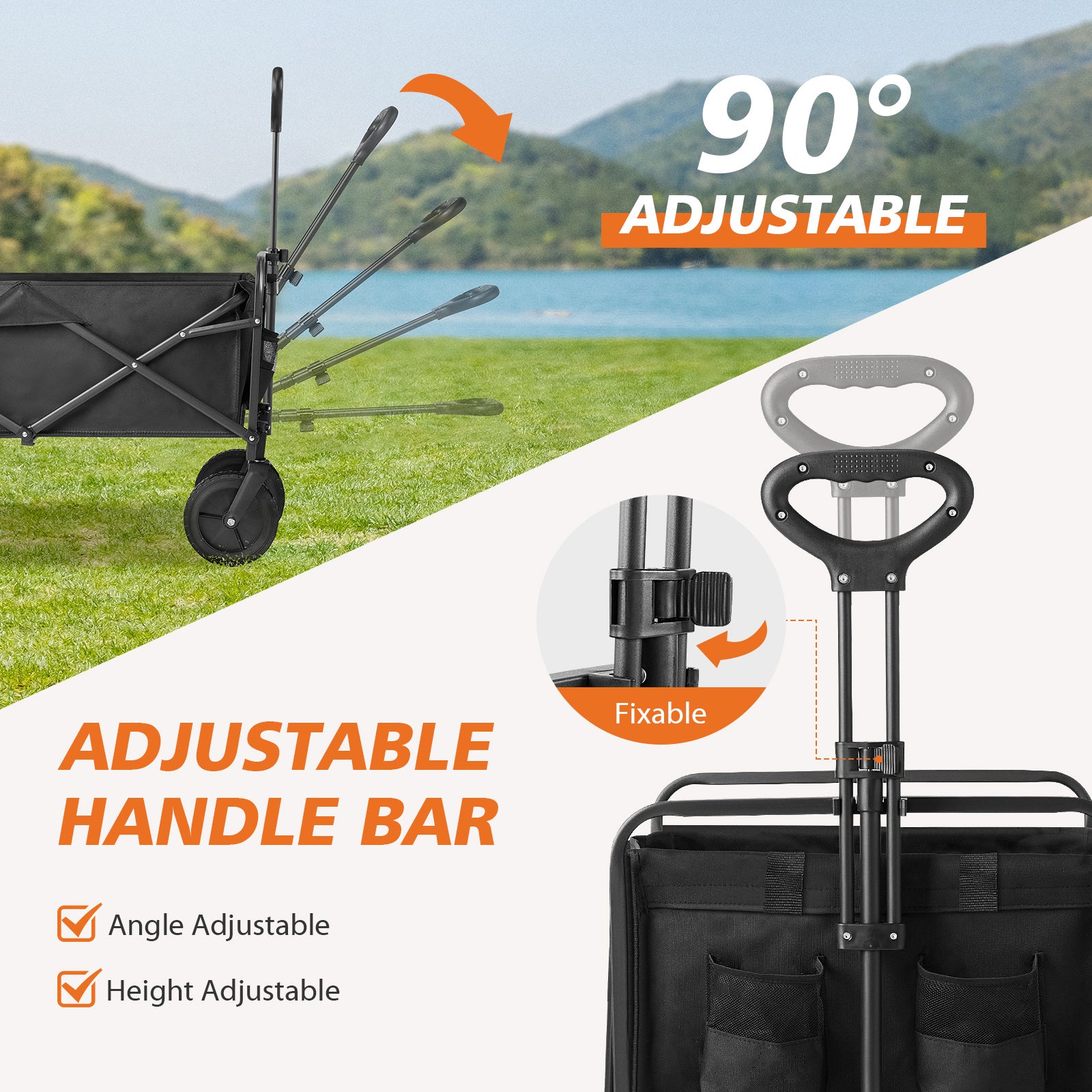 Foldable Carriage For Camping