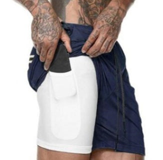 Compression Shorts with Pockets