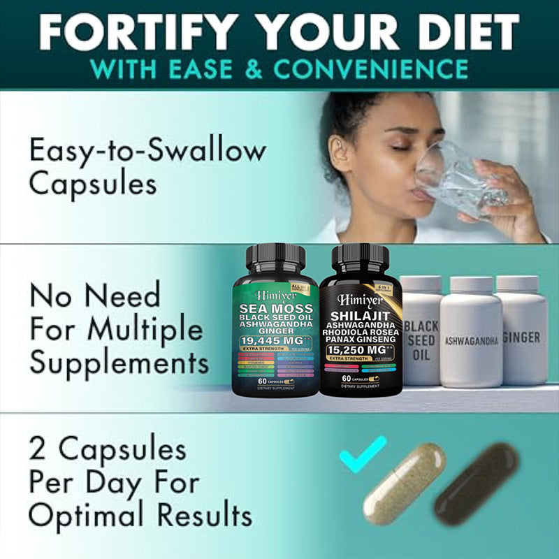 Shilajit, Sea Moss, and Ashwagandha combo pure and natural