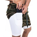 Compression Shorts with Pockets